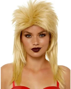 Leg Avenue Blonde Rockstar Wig Clearance