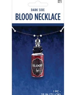 Amscan AU Blood Necklace With Skull Top Fashion