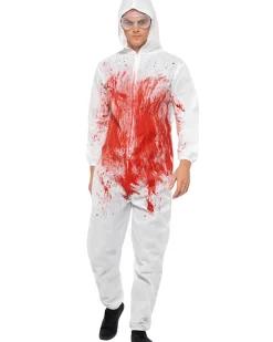 Smiffys Bloody Forensic Overalls Adult Costume Online