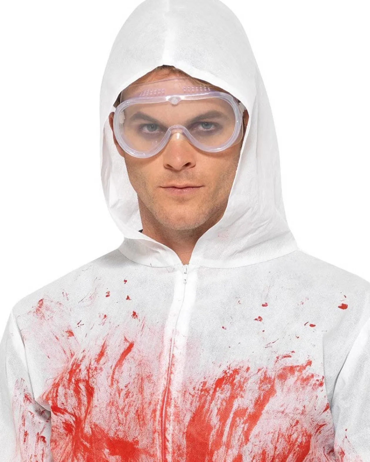 Smiffys Bloody Forensic Overalls Adult Costume Online
