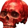 Ghoulish Productions Bloody Resin Skull Deluxe Prop Online