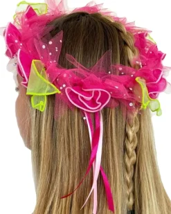 Fairy Girls Bloom Fairy Hot Pink Headpiece Cheap
