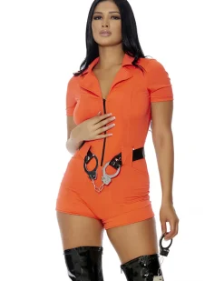 Forplay Booked Inmate Womens Costume Online