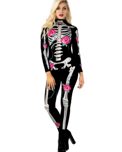 Morphsuits Botanical Skeleton Bodysuit Womens Costume Store