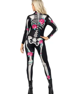 Morphsuits Botanical Skeleton Bodysuit Womens Costume Store