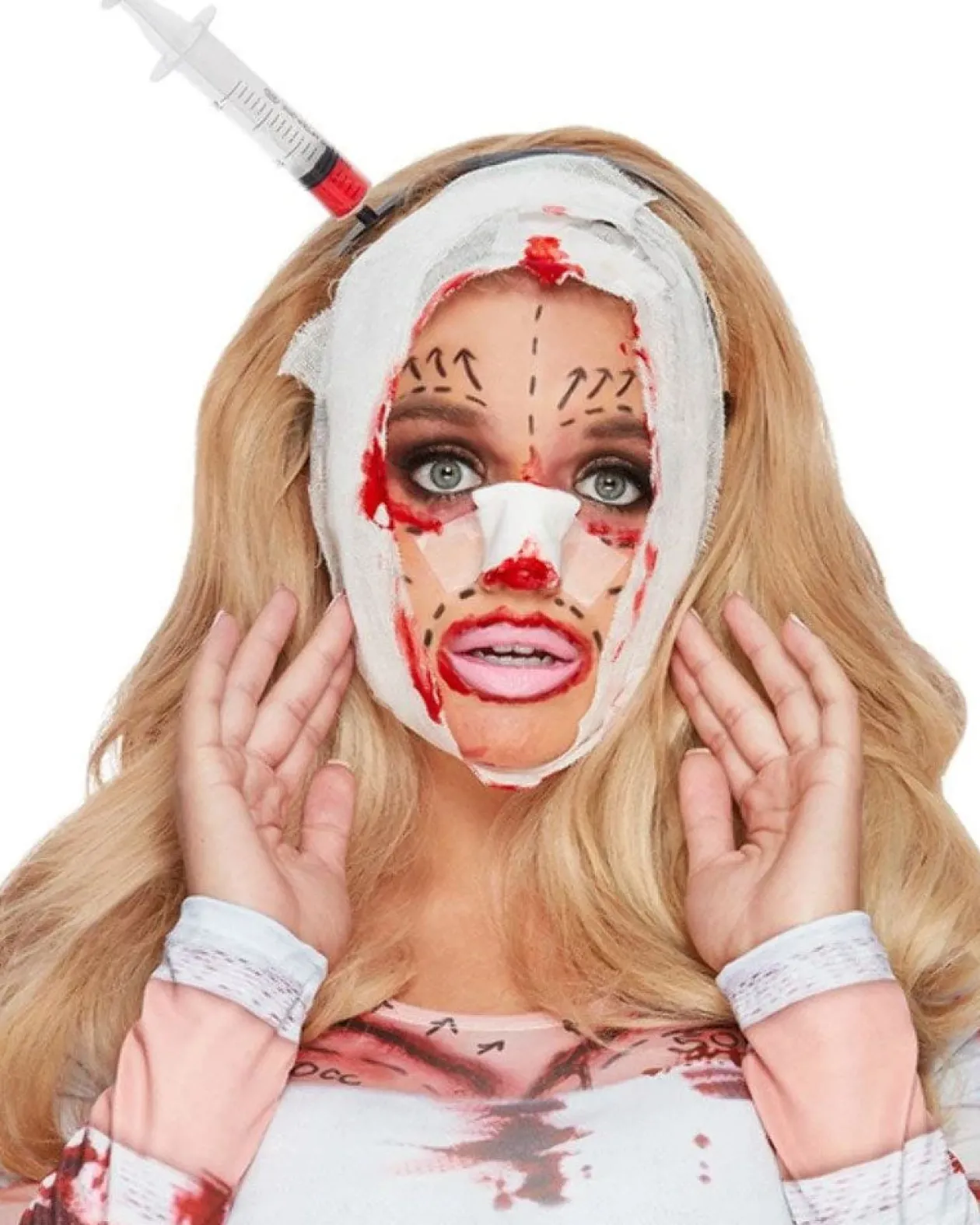 Smiffys Botched Job Syringe Headband Online