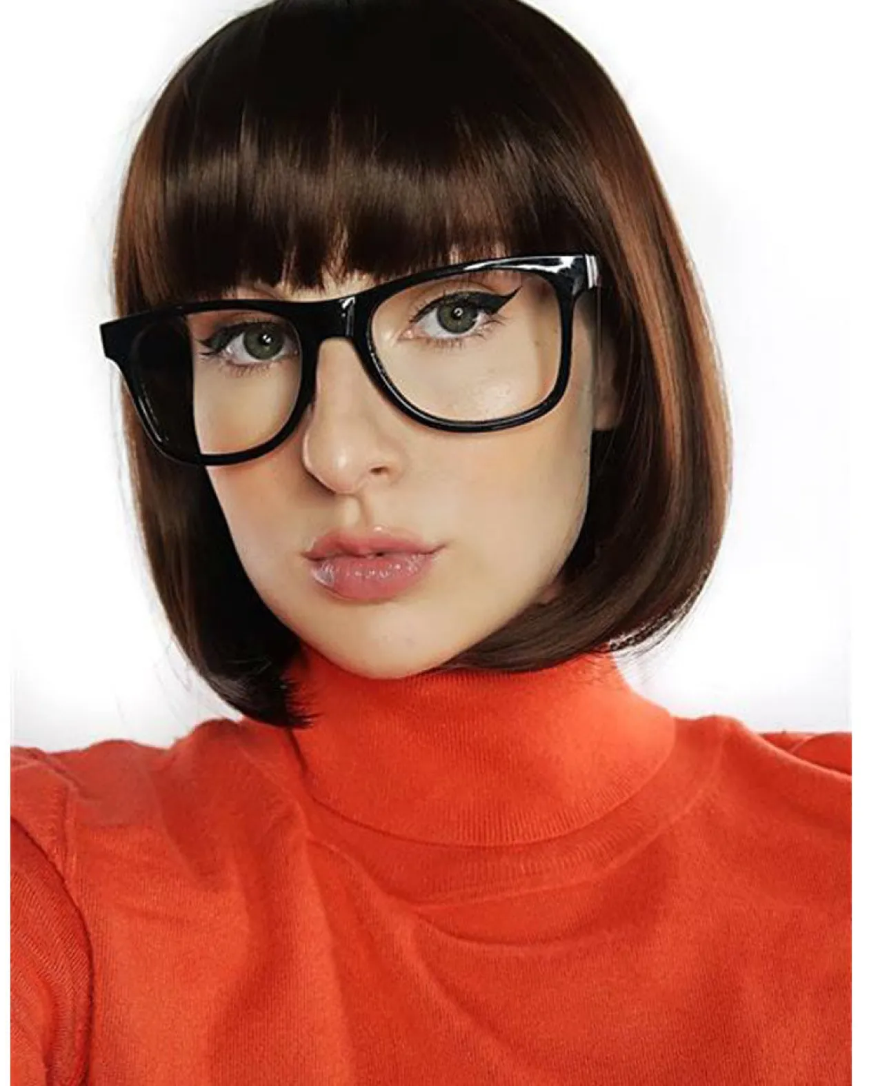 Allaura Wigs and Hair Brainiac Detective Short Brown Wig Sale