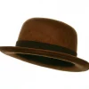 Elope Brown Bowler Adult Hat Clearance
