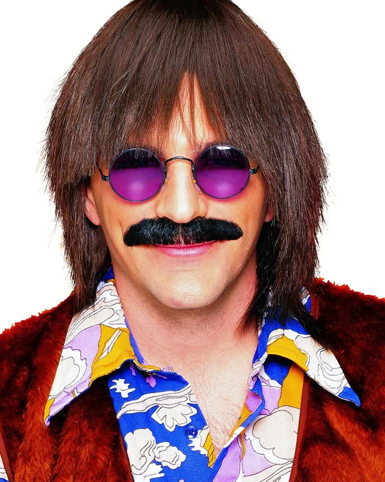 Costume Culture by Franco Brown Deluxe Silly Boy Wig Fashion