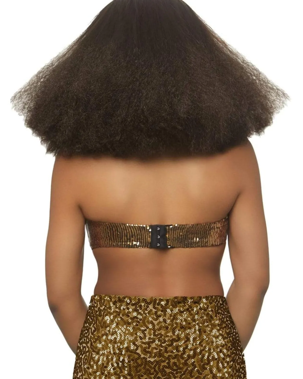 Leg Avenue Brown Disco Diva Wig New