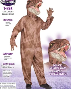 Fun World Brown T Rex Boys Costume Flash Sale