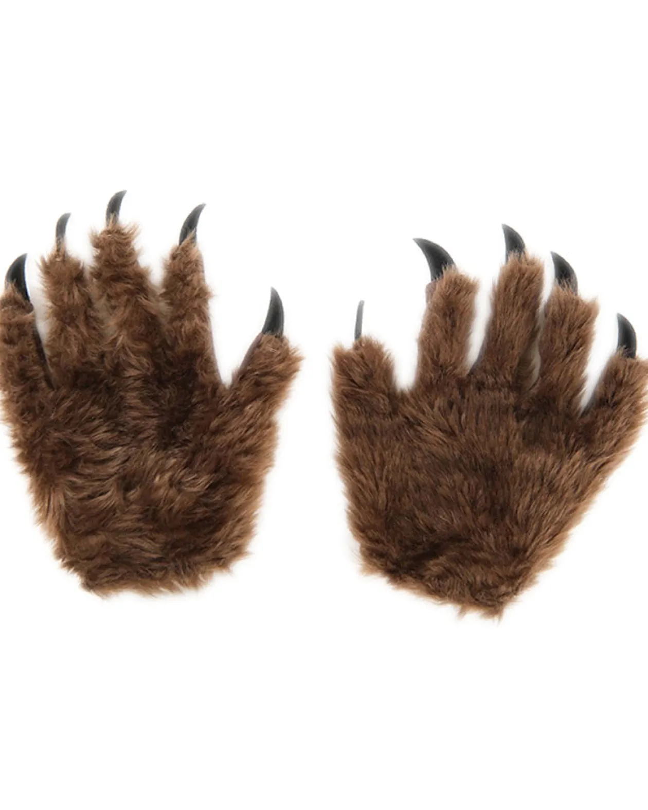 Elope Brown Wolf Paw Adult Gloves Best