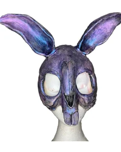 Sarah Mudle Bunny Purple Half Mask Clearance