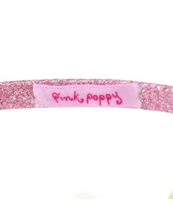 Pink Poppy Butterfly Floral Headband Fashion