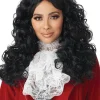 California Costumes Captain Hook Curly Black Wig Discount