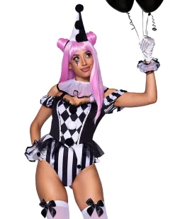 Leg Avenue Captivating Circus Clown Womens Costume Flash Sale