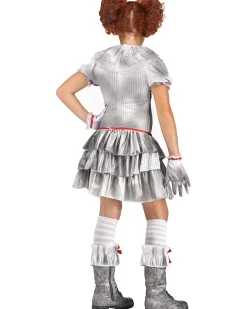 Fun World Carnevil Clown Girls Costume Fashion