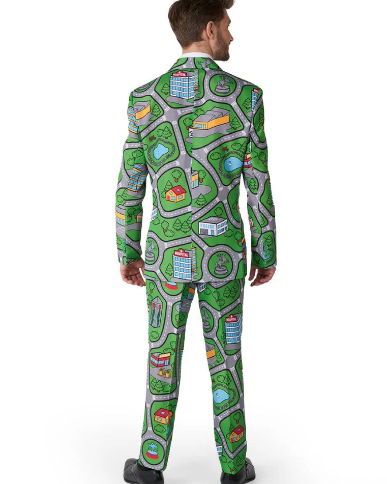 Opposuits Carpet City Green Mens Suitmeister Online