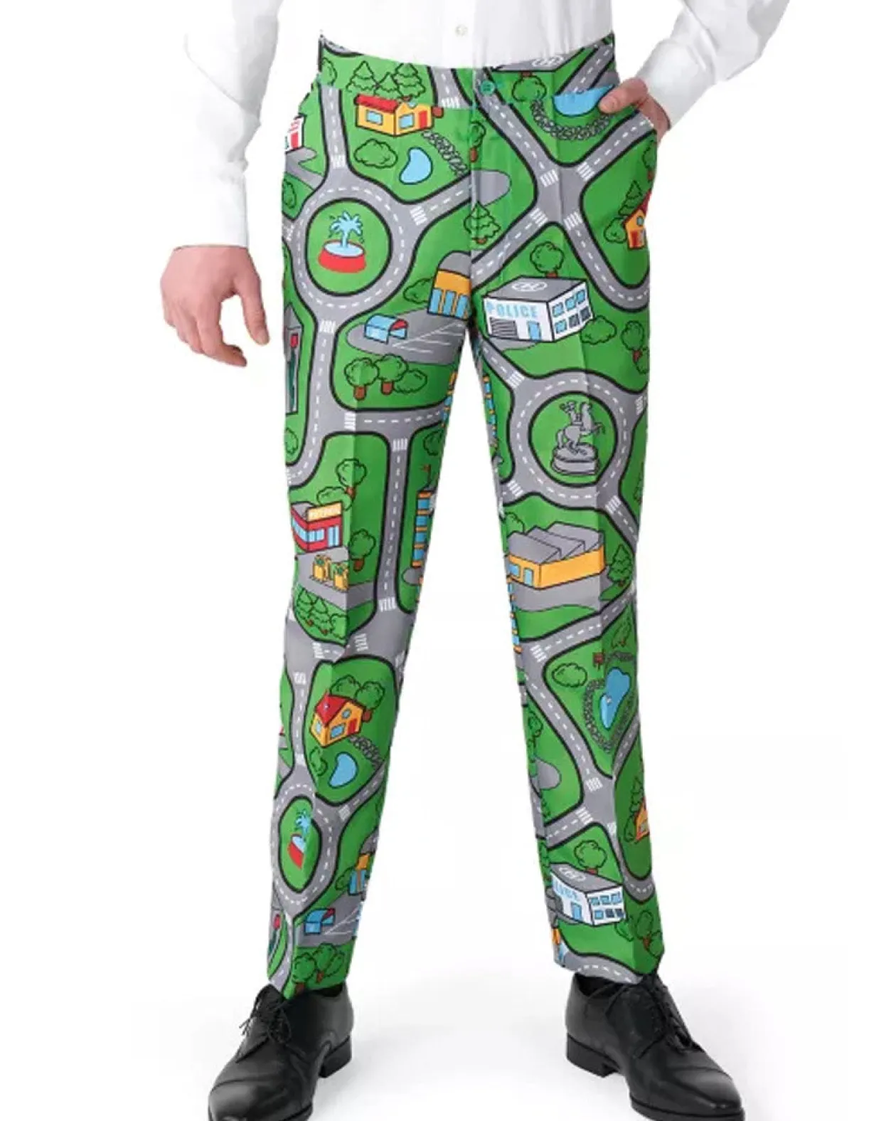 Opposuits Carpet City Green Mens Suitmeister Online