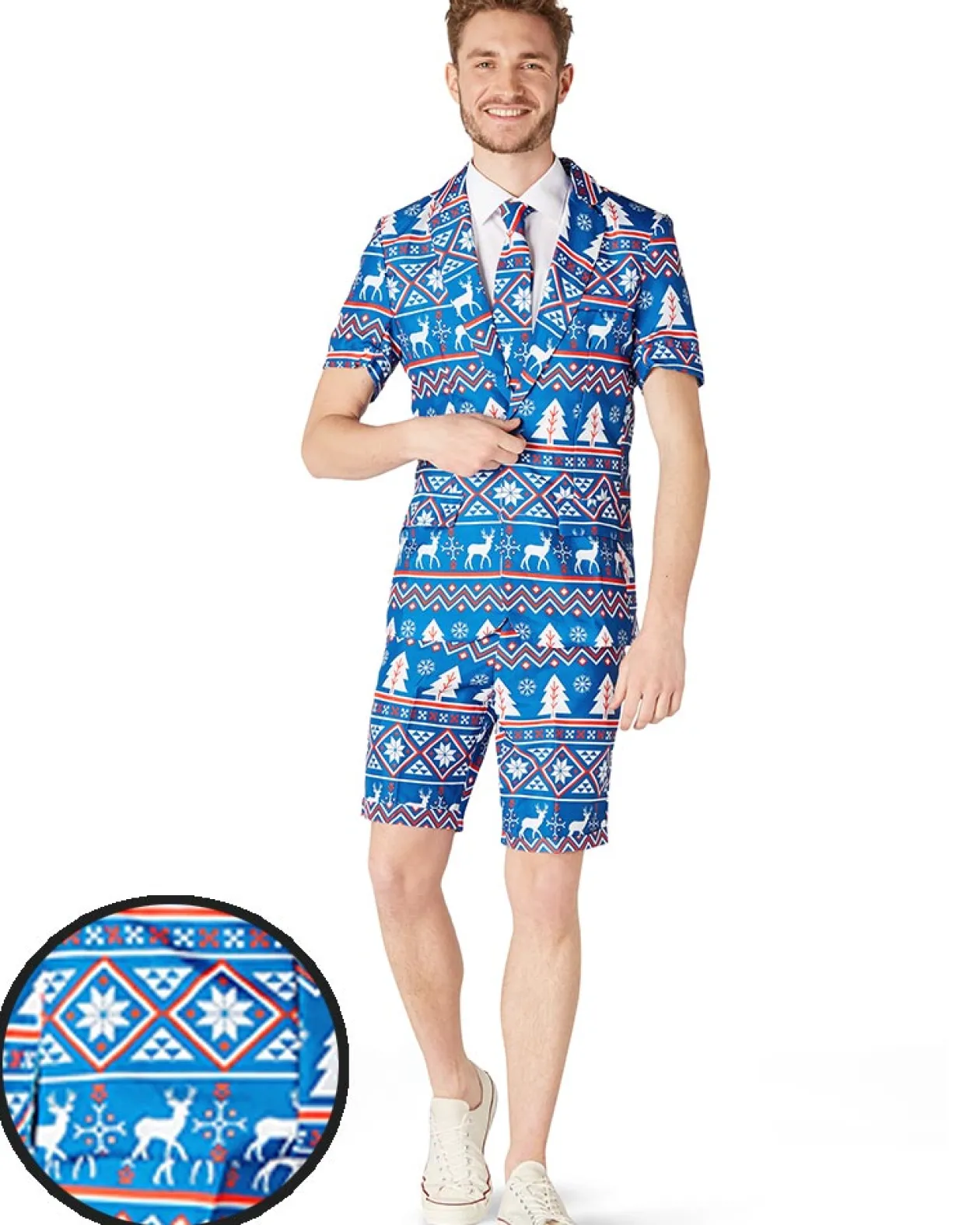 Opposuits Christmas Blue Nordic Summer Suitmeister Outlet