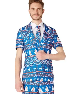 Opposuits Christmas Blue Nordic Summer Suitmeister Outlet