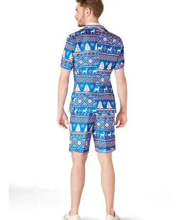 Opposuits Christmas Blue Nordic Summer Suitmeister Outlet