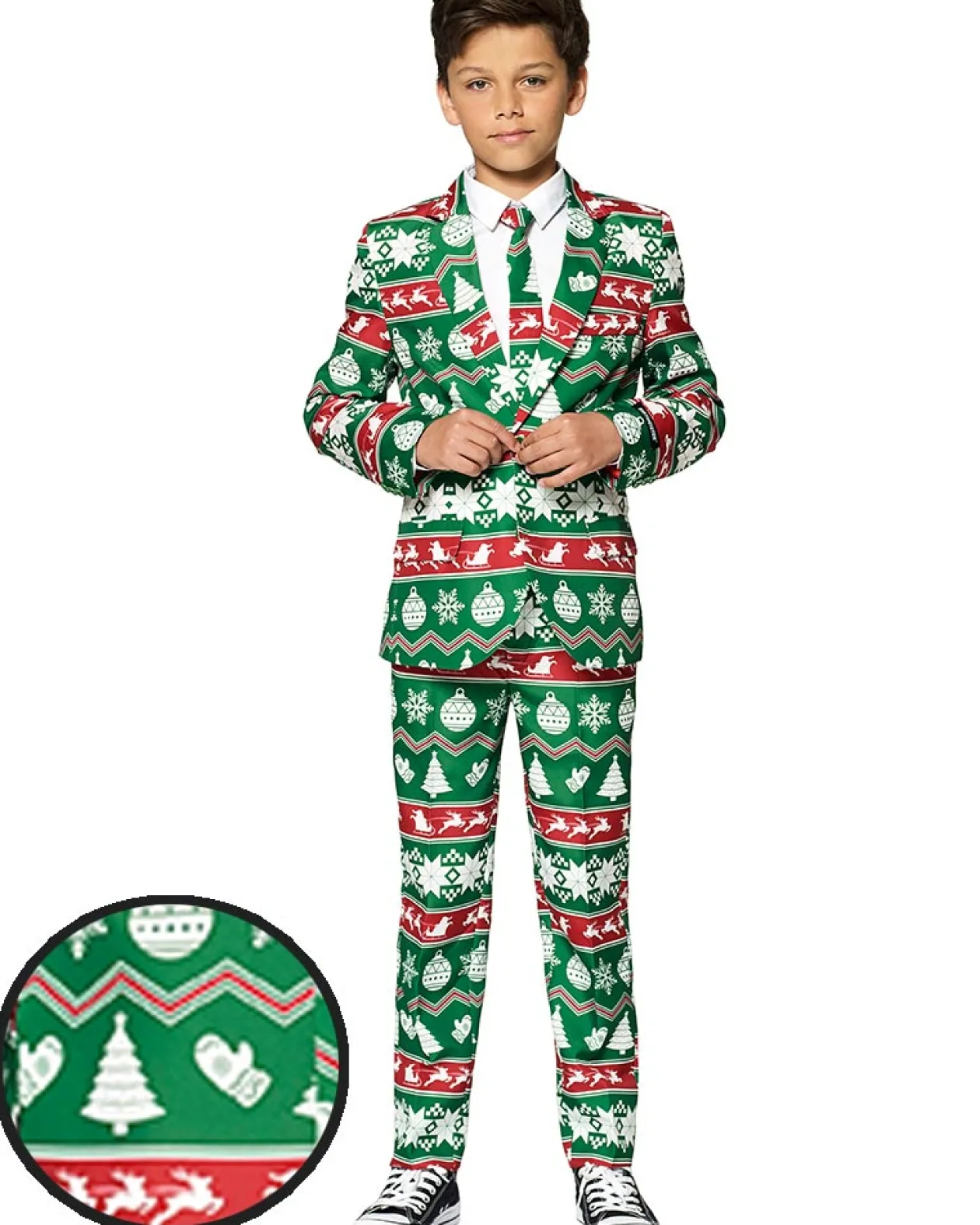 Opposuits Christmas Green Nordic Boys Suitmeister Best Sale