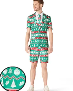 Opposuits Christmas Green Nordic Mens Summer Suitmeister Clearance
