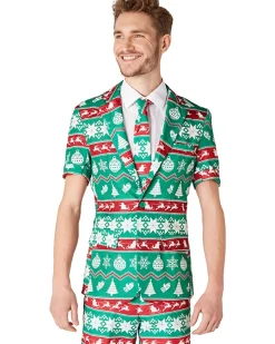 Opposuits Christmas Green Nordic Mens Summer Suitmeister Clearance