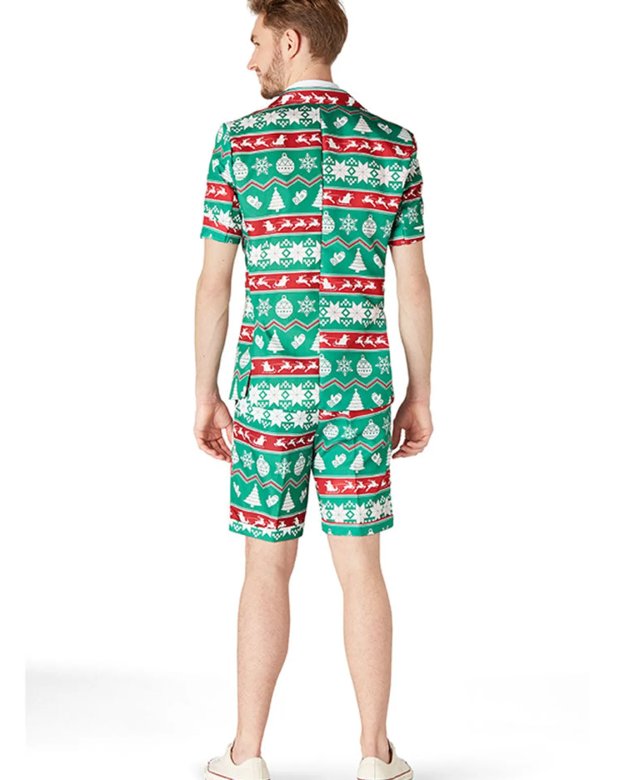 Opposuits Christmas Green Nordic Mens Summer Suitmeister Clearance
