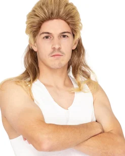 * Classic Deluxe Dirty Blonde Mullet Wig Discount