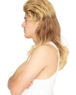 * Classic Deluxe Dirty Blonde Mullet Wig Discount