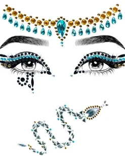 Leg Avenue Cleopatra Adhesive Face Jewels Fashion