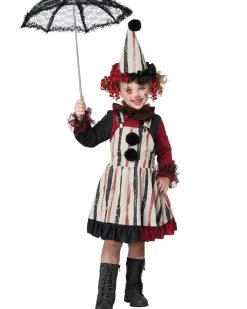 California Costumes Clever Lil Clown Toddler Girls Costume Online