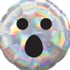 Amscan 45Cm Standard Ghost Face Holographic Iridescent S55 Fashion