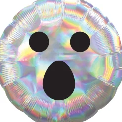 Amscan 45Cm Standard Ghost Face Holographic Iridescent S55 Fashion