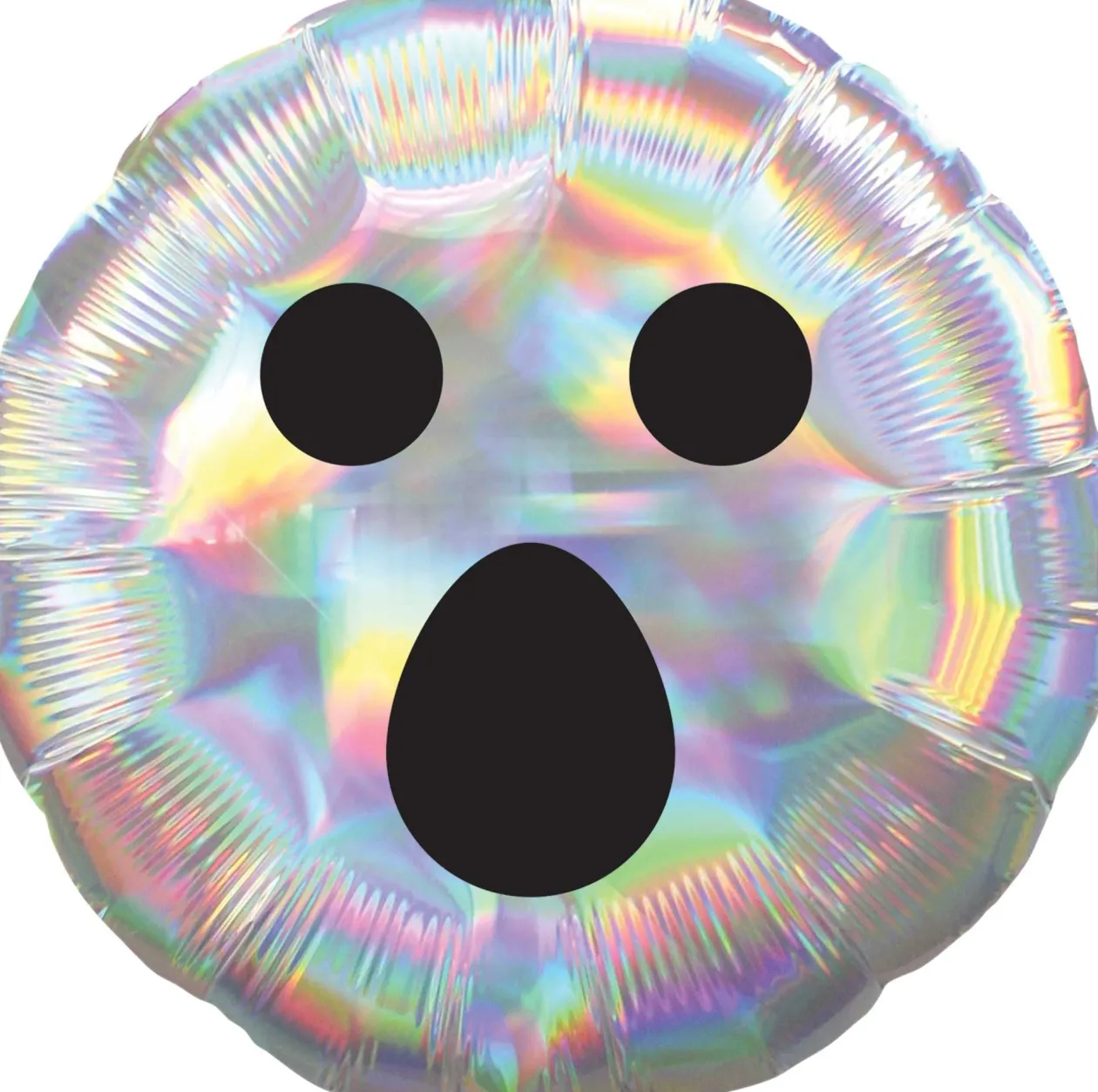 Amscan 45Cm Standard Ghost Face Holographic Iridescent S55 Fashion