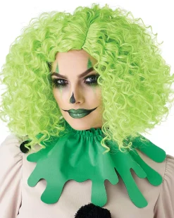 California Costumes Corkscrew Clown Green Girls Wig Outlet