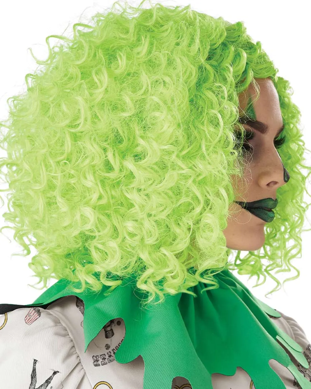 California Costumes Corkscrew Clown Green Girls Wig Outlet