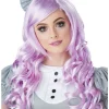 California Costumes Cosplay Doll Wig In Lavender Hot