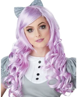 California Costumes Cosplay Doll Wig In Lavender Hot