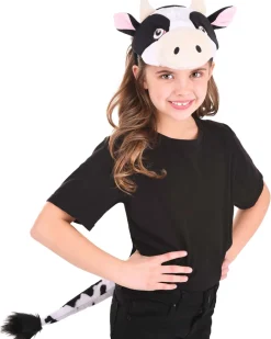 Elope Cow Plush Headband And Tail Set Best Sale