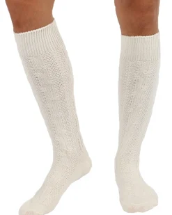 * Cream German Trachten Long Socks Sale