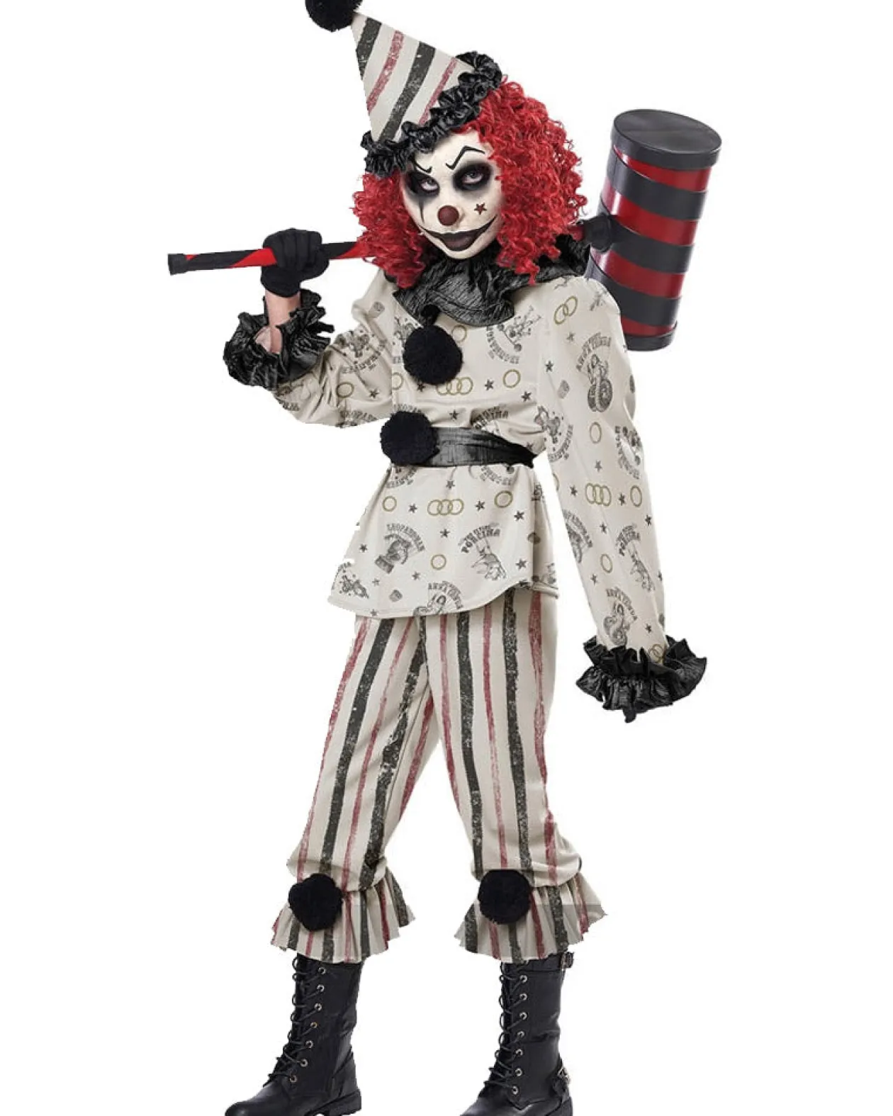 California Costumes Creeper Clown Girls Costume Outlet