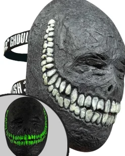 Ghoulish Productions Creepy Grinning Half Mask Discount
