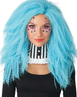 California Costumes Crimped N Kooky Long Blue Wig Best