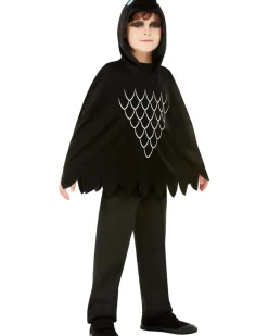 Smiffys Crow Poncho Kids Costume Flash Sale