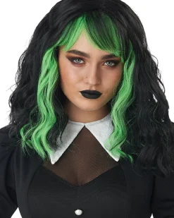 California Costumes Cute N Crafty Short Green Wig Discount