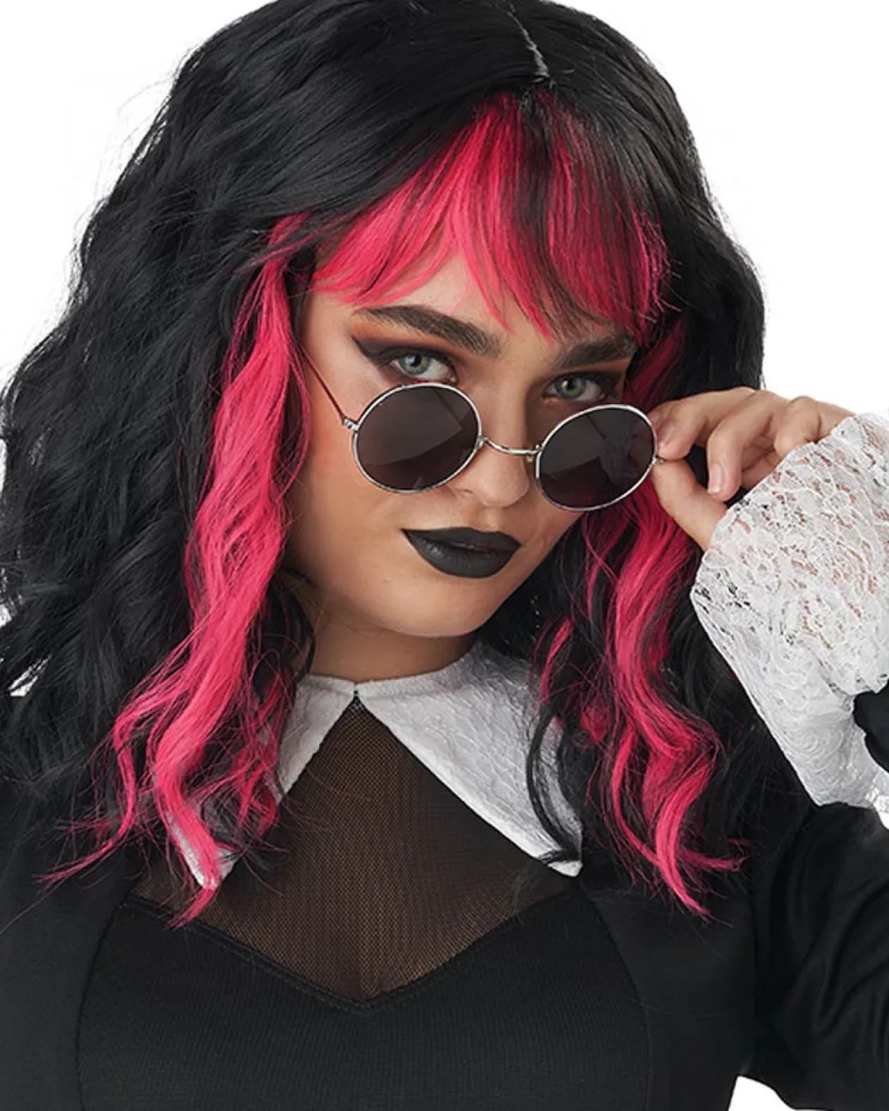 California Costumes Cute N Crafty Short Pink Wig New