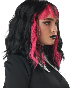 California Costumes Cute N Crafty Short Pink Wig New